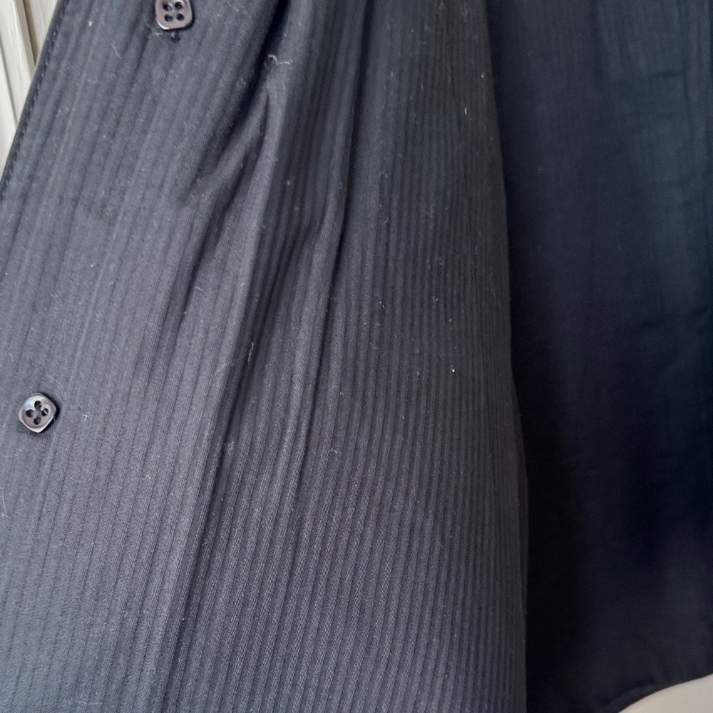 Banana Republic Black Leather Military Jacket - Picture 7 of 7